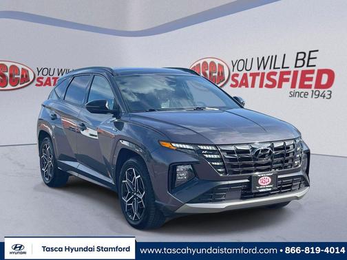 Titan Gray 2024 Hyundai TUCSON Hybrid N Line