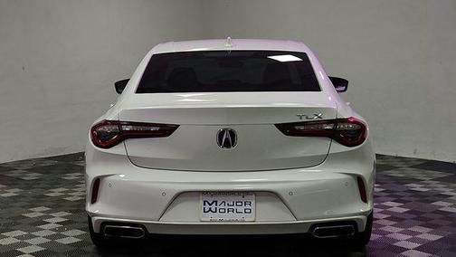 Platinum White Pearl 2024 Acura TLX Technology