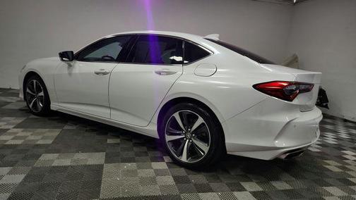 Platinum White Pearl 2024 Acura TLX Technology