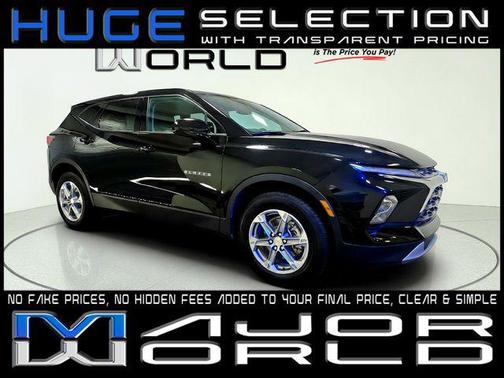 Black 2025 Chevrolet Blazer 2LT