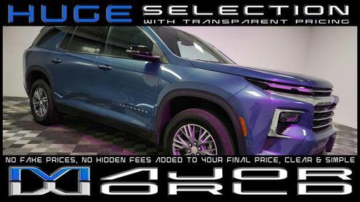 Lakeshore Blue Metallic 2025 Chevrolet Traverse LT