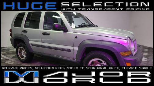 Bright Silver Metallic Clearcoat 2007 Jeep Liberty Sport