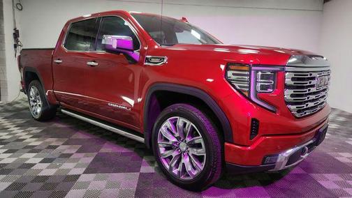 Volcanic Red Tintcoat 2023 GMC Sierra 1500 Denali