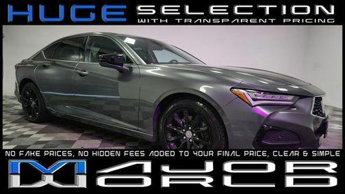 Modern Steel Metallic 2022 Acura TLX FWD