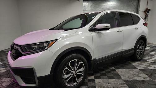 Platinum White Pearl 2021 Honda CR-V 2WD EX