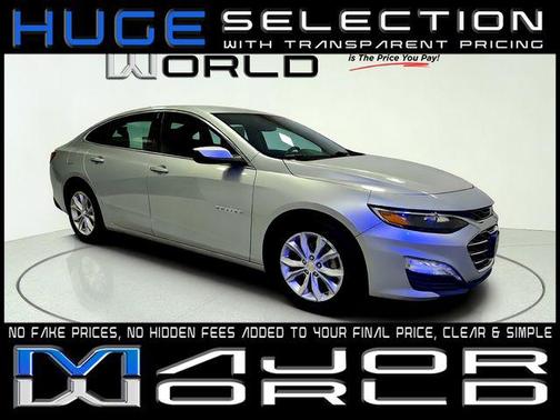 Silver Ice Metallic 2021 Chevrolet Malibu FWD LT