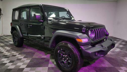 Black Clearcoat 2025 Jeep Wrangler Sport