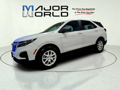 Summit White 2023 Chevrolet Equinox LS