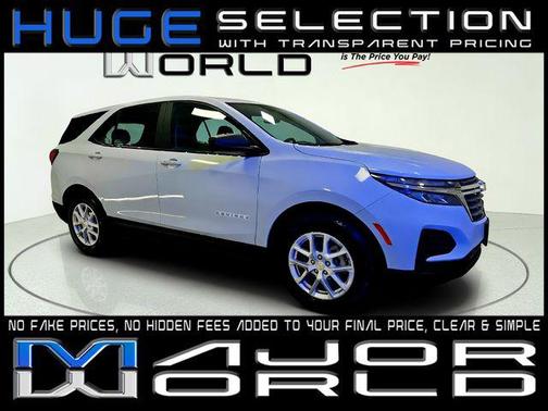 Summit White 2023 Chevrolet Equinox LS