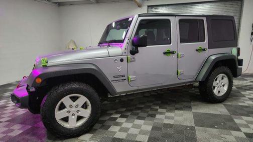 Billet Silver Metallic Clearcoat 2018 Jeep Wrangler JK Unlimited Sport