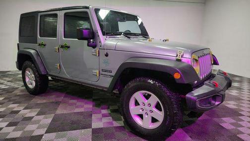 Billet Silver Metallic Clearcoat 2018 Jeep Wrangler JK Unlimited Sport