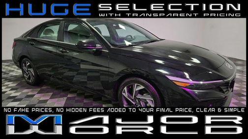 Abyss Black 2025 Hyundai ELANTRA SEL Sedan