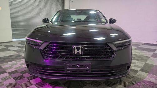 Crystal Black Pearl 2025 Honda Accord LX 1.5T