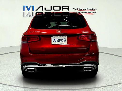 Hyacinth Red 2021 Mercedes-Benz GLC 300 4MATIC