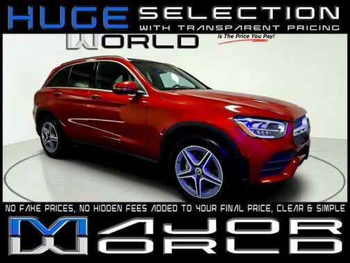 Hyacinth Red 2021 Mercedes-Benz GLC 300 4MATIC