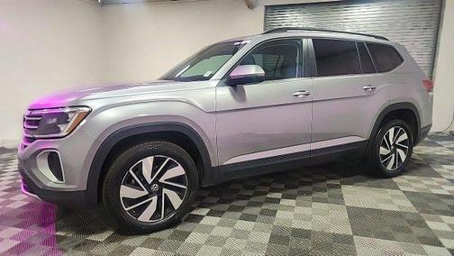 Gray 2025 Volkswagen Atlas 2.0T SE w/Technology 4MOTION