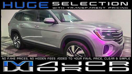 Gray 2025 Volkswagen Atlas 2.0T SE w/Technology 4MOTION