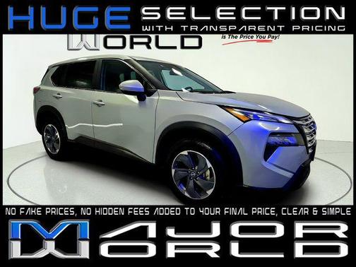 Brilliant Silver Metallic 2025 Nissan Rogue SV