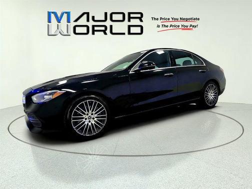 Black 2025 Mercedes-Benz C-Class C 300 4MATIC