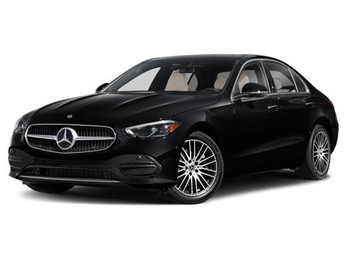 Black 2025 Mercedes-Benz C-Class C 300 4MATIC