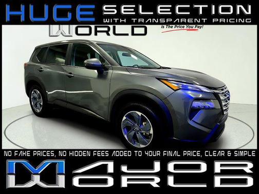 Gun Metallic 2025 Nissan Rogue SV