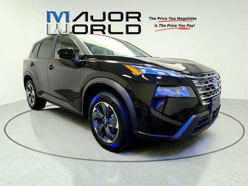 Super Black 2025 Nissan Rogue SV
