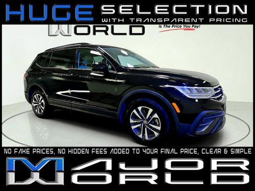 Deep Black 2024 Volkswagen Tiguan 2.0T S