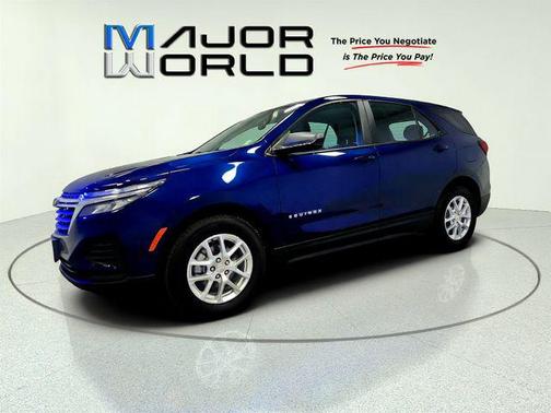 Blue Glow Metallic 2023 Chevrolet Equinox LS