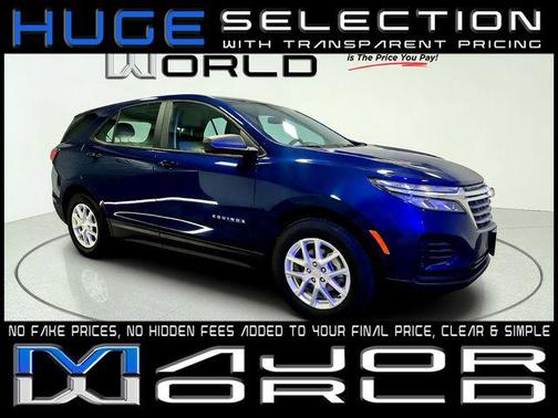 Blue Glow Metallic 2023 Chevrolet Equinox LS