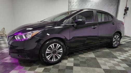 Super Black 2021 Nissan Versa 1.6 S