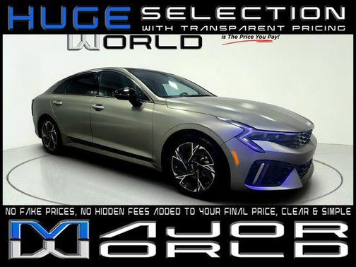 Steel Matte Gray 2025 Kia K5 GT-Line