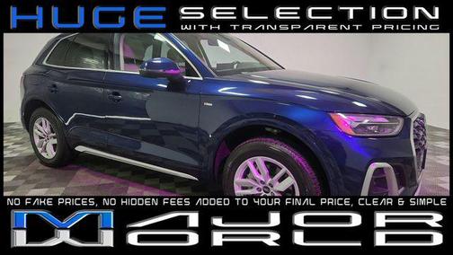 Navarra Blue Metallic 2023 Audi Q5 45 S line Premium