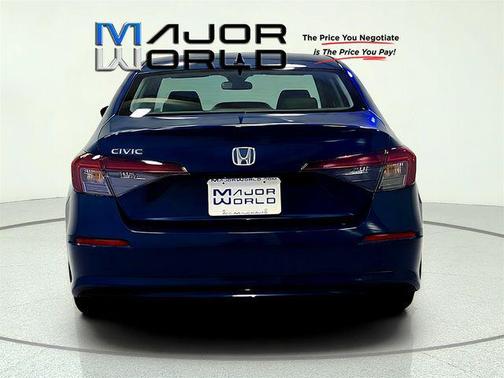 Blue Lagoon Pearl 2026 Honda Civic LX