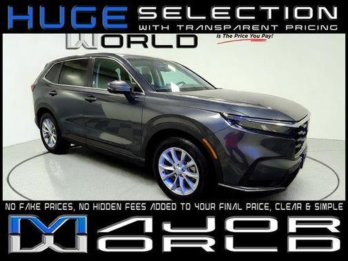 Gray 2025 Honda CR-V EX AWD