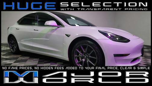 Pearl White Multi-Coat 2019 Tesla Model 3 Long Range