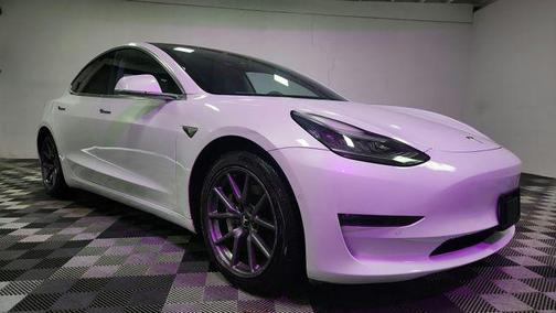 Pearl White Multi-Coat 2019 Tesla Model 3 Long Range