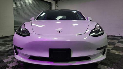 Pearl White Multi-Coat 2019 Tesla Model 3 Long Range