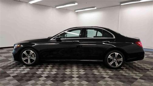 Black 2017 Mercedes-Benz E-Class 4MATIC