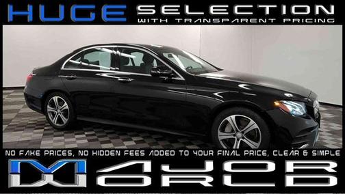 Black 2017 Mercedes-Benz E-Class 4MATIC