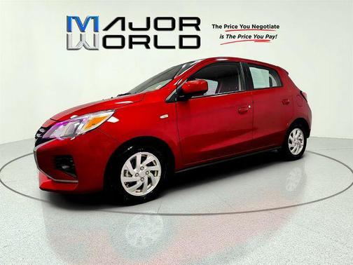Red 2022 Mitsubishi Mirage LE