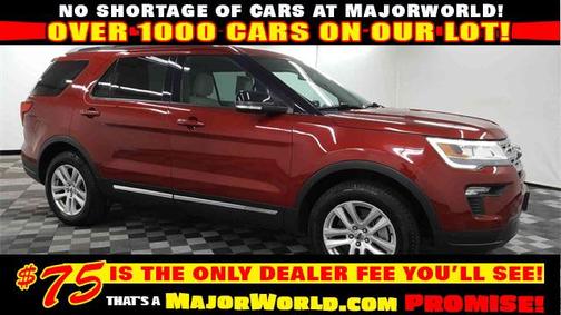 RUBY RED METALLIC TINTED CC 2018 Ford Explorer XLT