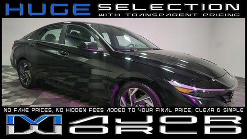 Abyss Black 2025 Hyundai ELANTRA SEL Sedan