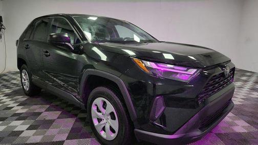 Midnight Black Metallic 2025 Toyota RAV4 LE