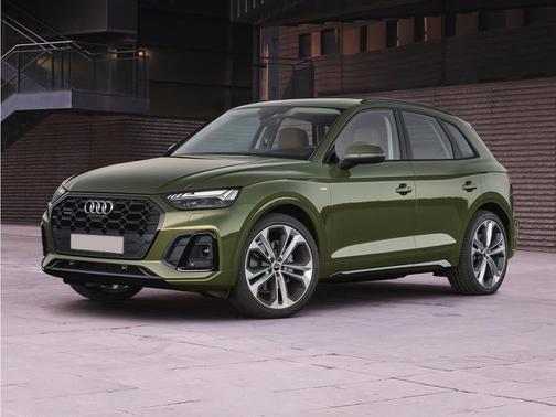 Black Metallic 2022 Audi Q5 45 S line Premium
