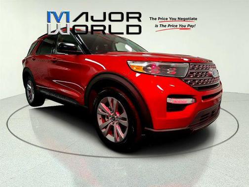 RAPID RED MET TINTED CC 2022 Ford Explorer XLT