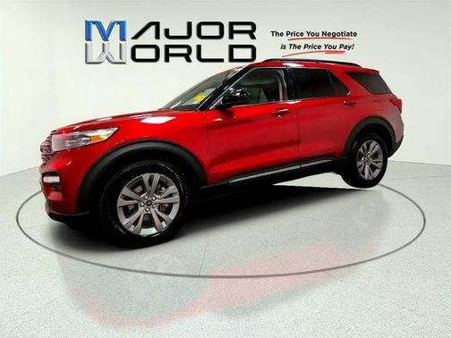 RAPID RED MET TINTED CC 2022 Ford Explorer XLT