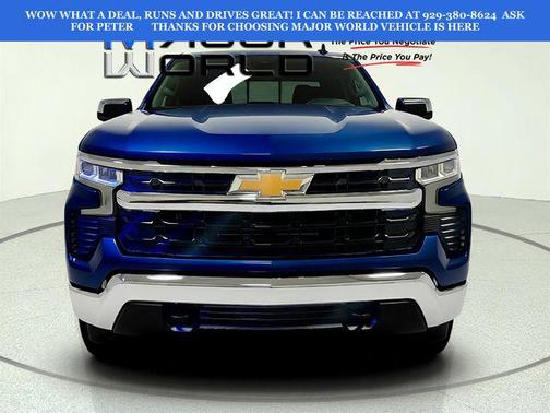 Lakeshore Blue Metallic 2024 Chevrolet Silverado 1500 LT