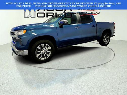 Lakeshore Blue Metallic 2024 Chevrolet Silverado 1500 LT