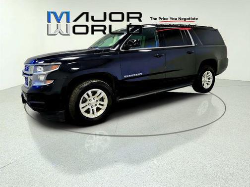 Black 2017 Chevrolet Suburban LT