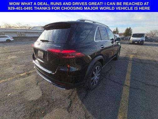 Obsidian Black Metallic 2025 Mercedes-Benz GLE 350 4MATIC